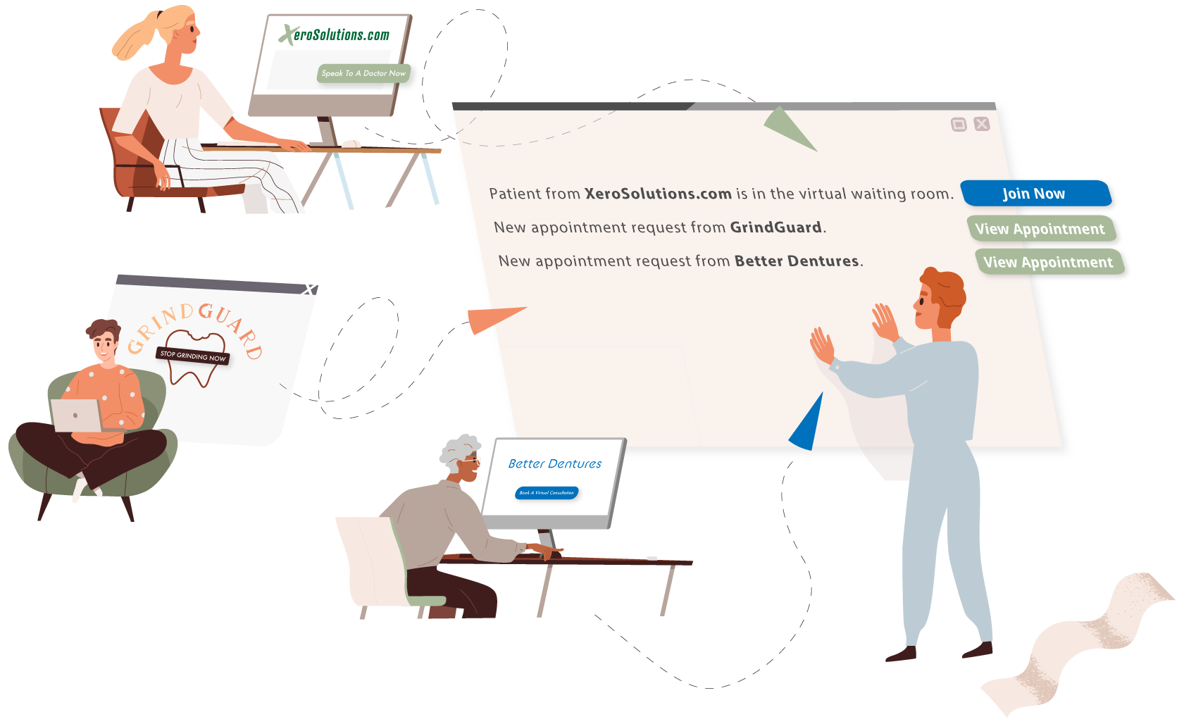 Referral Network using Teledentistry Network